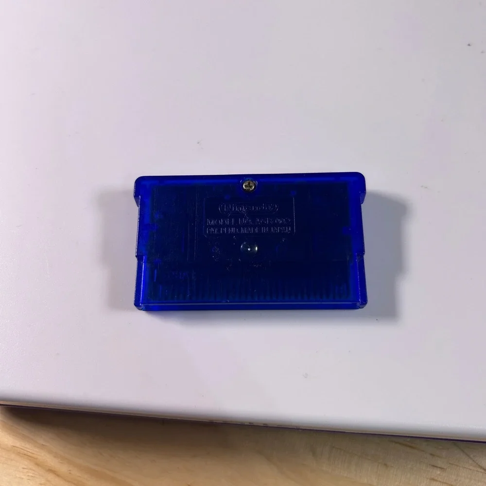 Pokemon: Sapphire Version (Game Boy Advance) GBA Authentic * Has Dry Battery *